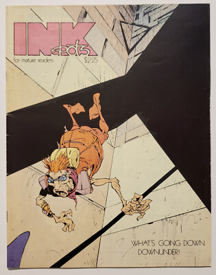 Inkspots #4 (1984, Minotaur Books) VG Australian B&W Sci-Fi/Horror Anthology