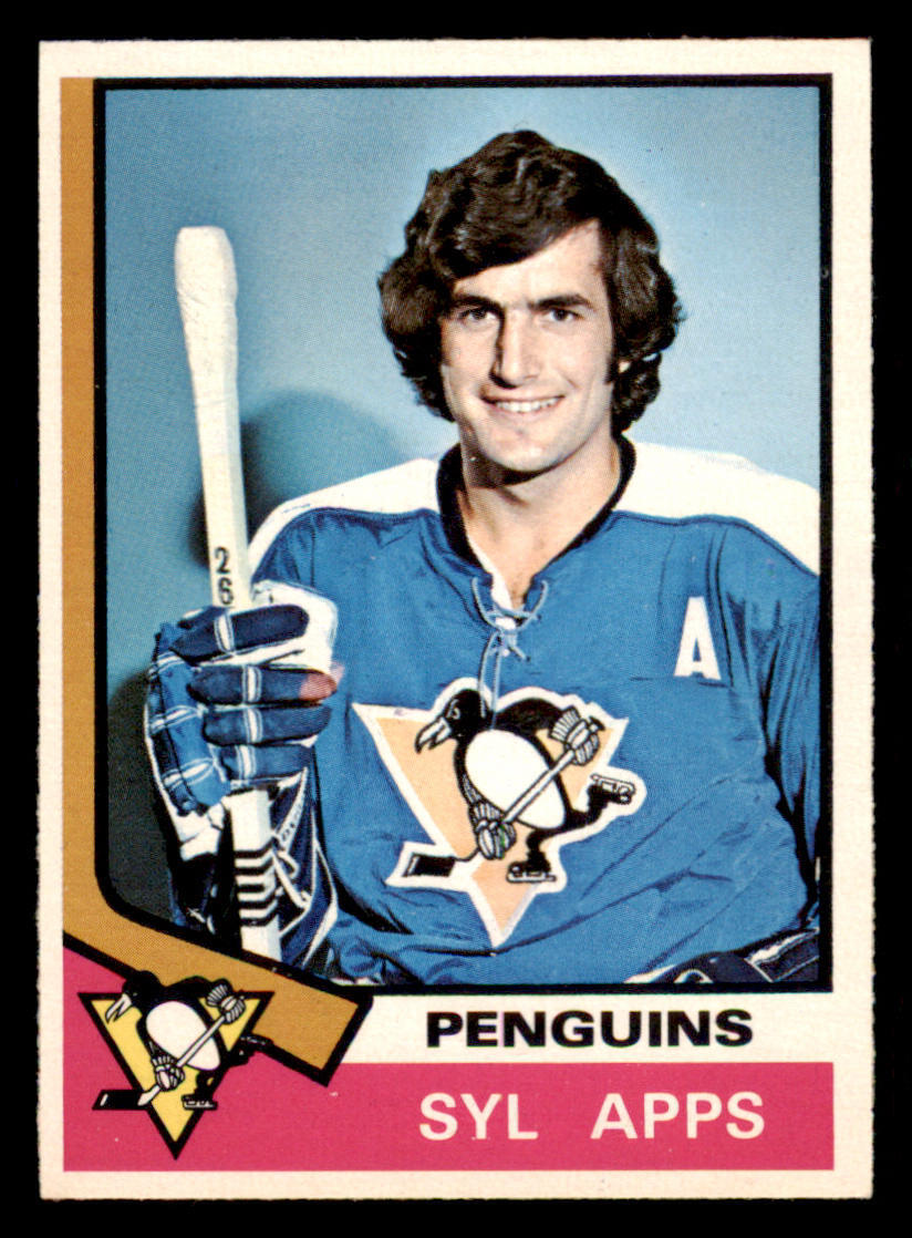 1974-75 O-Pee-Chee #13 Syl Apps