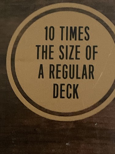 Wembley Jumbo Playing Cards New In Box 10 X Regular Size - Picture 2 of 5