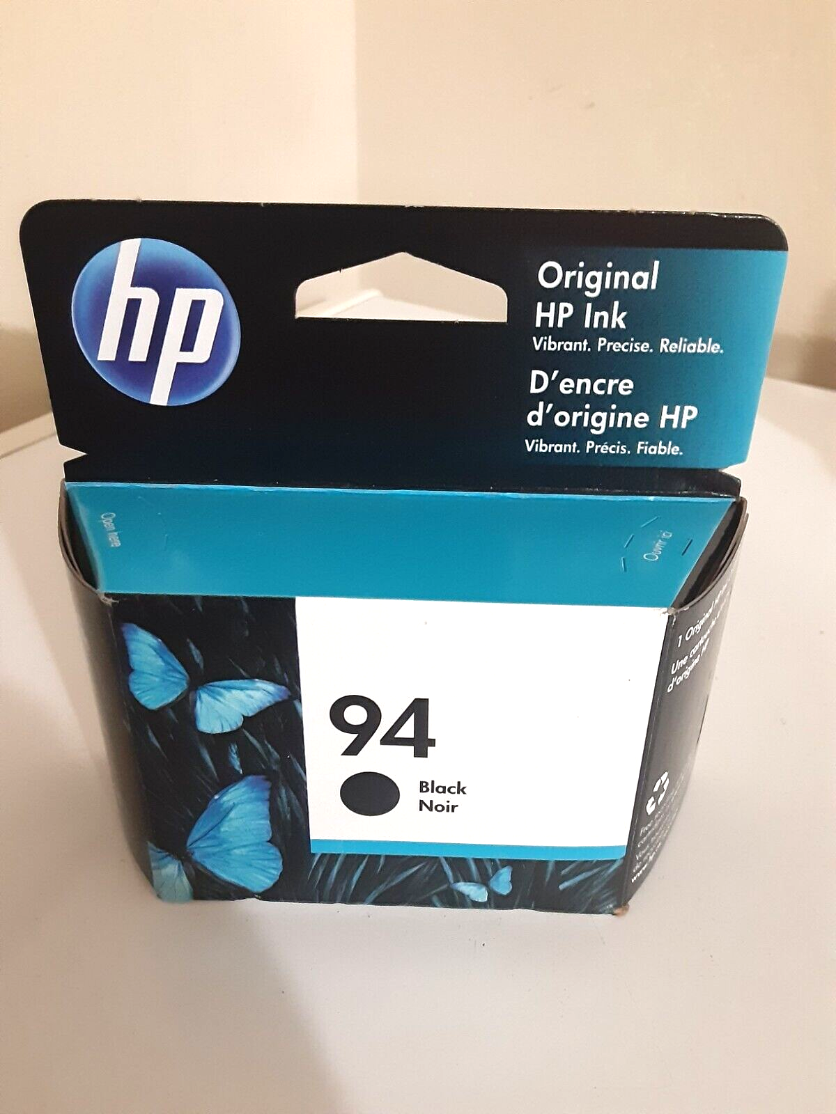 HP 94 Black Ink Cartridge (C8765WN) | Sealed | Expires Jan 2025 | $41 MSRP-image