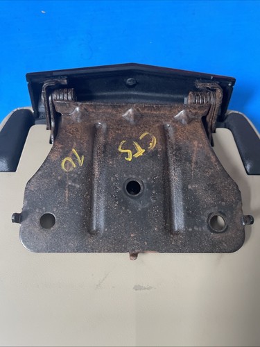 2008-2013 Cadillac CTS Center Console Beige Leather Armrest Lid Assembly OEM - Picture 16 of 17