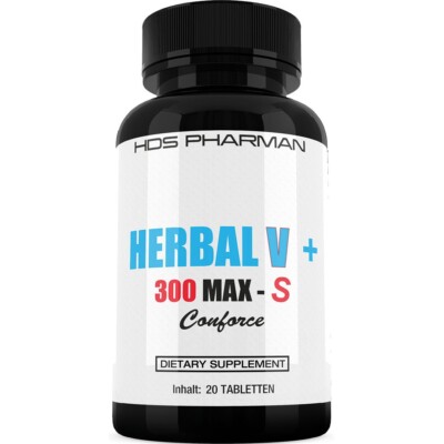 20 x ORIGINAL HERBAL V PLUS RED 300 S Rote Pillen für erwachsene Männer