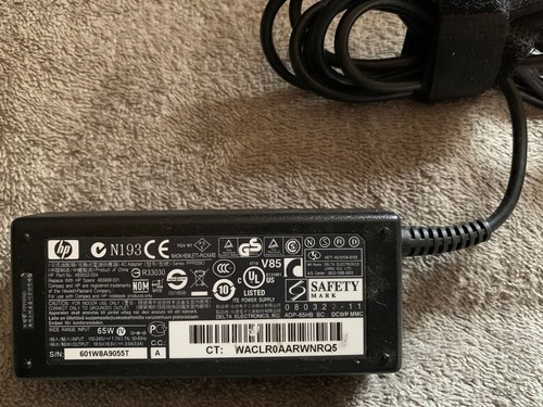 HP 463552-001 PA-1650-02HN 65W 18,5V 3,5A Laptop Ladegerät/Adapter Netzteil Original