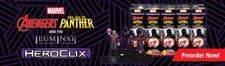 Heroclix Avengers Black Panther and Illuminati Complete common uncommon set 1-34
