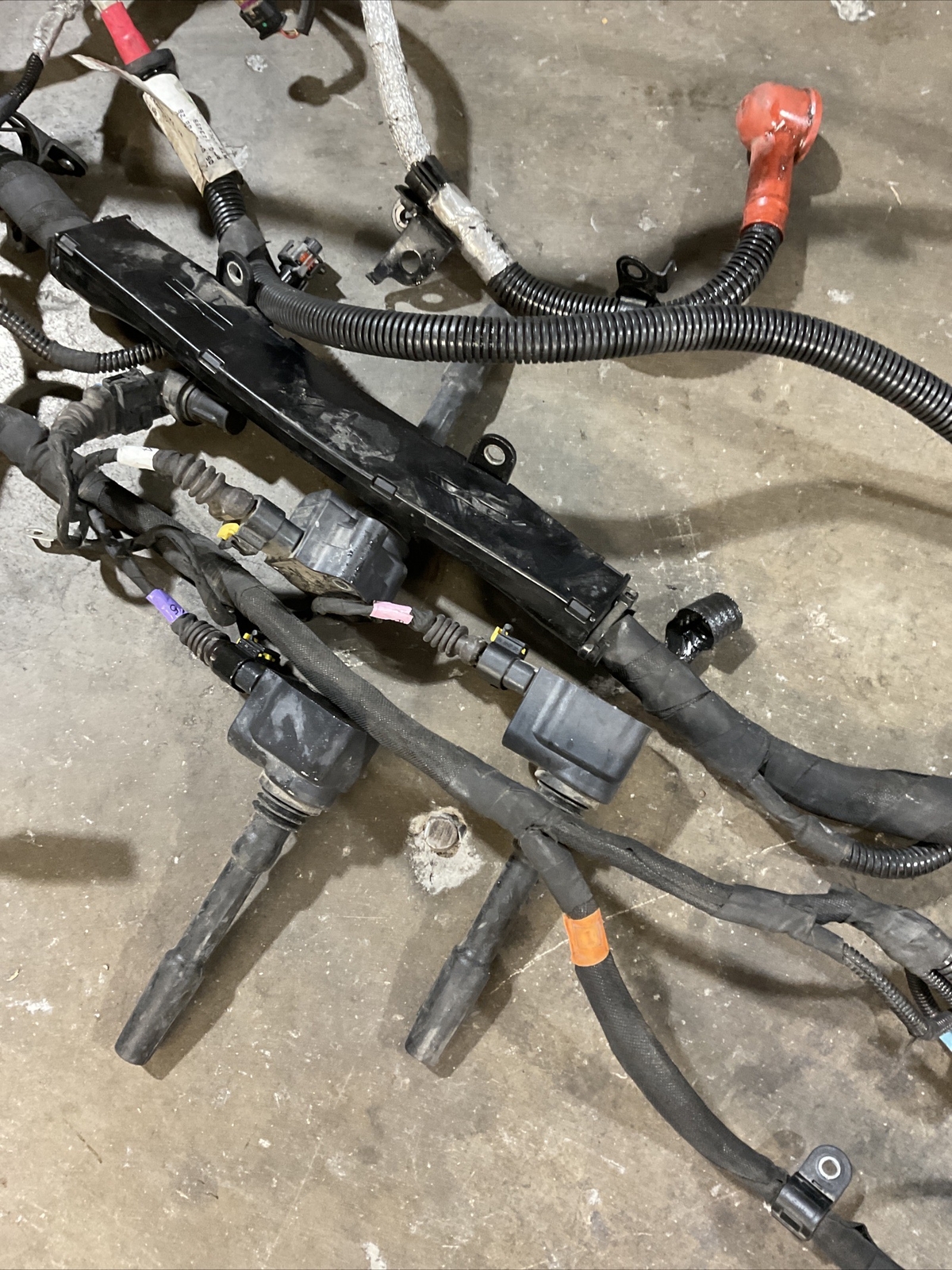 2014-2017 MASERATI GHIBLI 3.0L V6 ENGINE MOTOR WIRING HARNESS OEM COMPLETE
