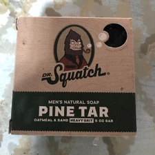 Dr. Squatch Pine Tar Soap for Men - 5oz