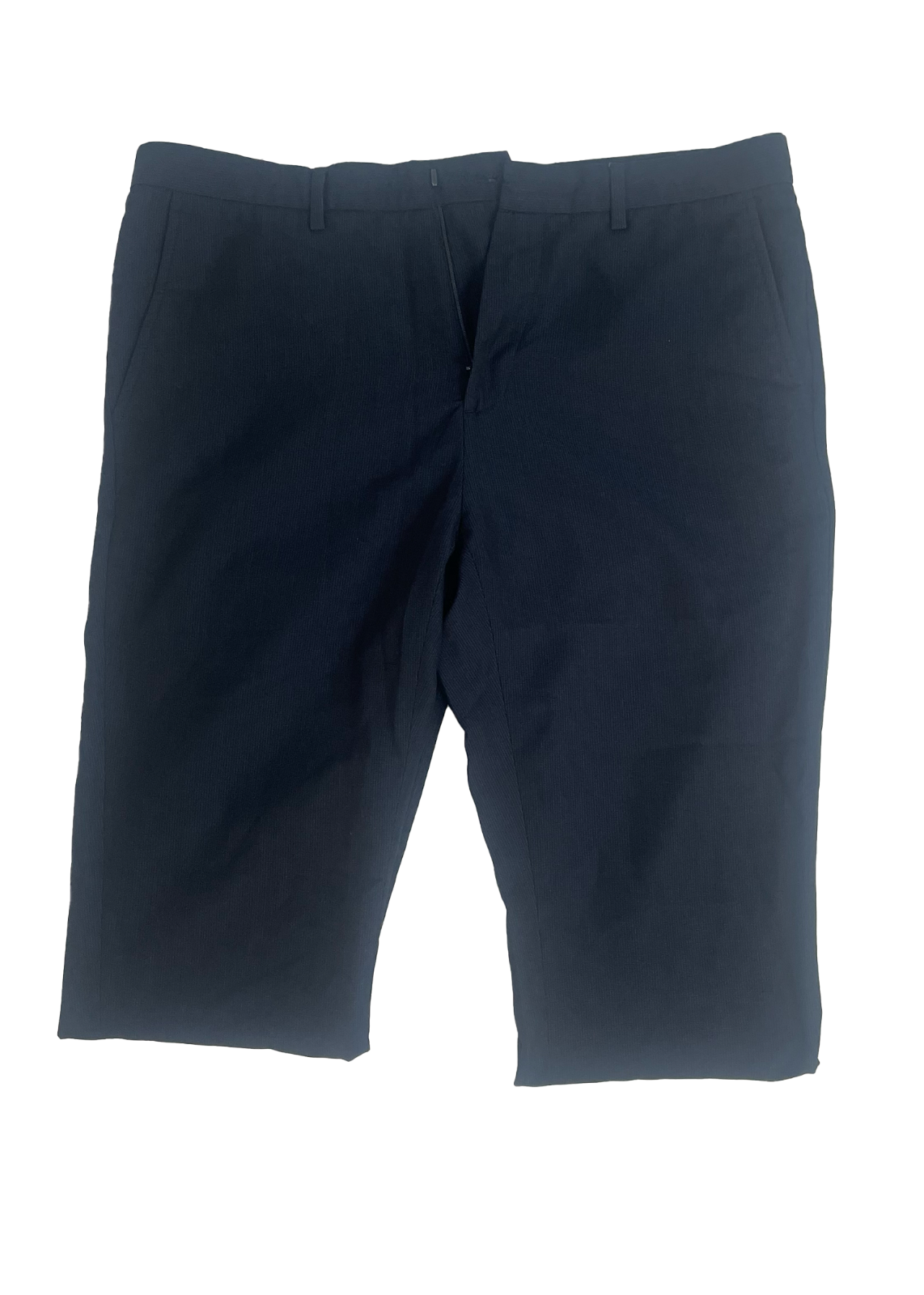 Calvin Klein Mens 34x34 Slim Fit Black Dress Pants