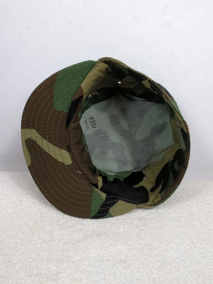 NEW PROPPER HOT WEATHER VENTED COMBAT TACTICAL BDU PATROL CAP WOODLAND Sz 6 3/8 - Image 4 of 4