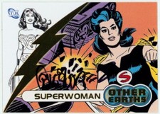 SIGNED Jose Luis Garcia Lopez 2009 Rittenhouse JLA Archives Card ~ Wonder Woman