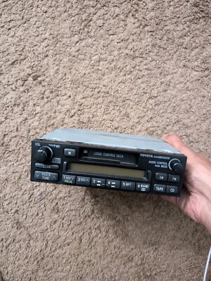 1997-2002 Toyota RAV4 Corolla Tacoma OEM Radio AMFM Cassette 86120