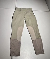 Irideon Breeches Women’s Medium Tan Equestrian Riding Pants Nylon Elastane 26x26