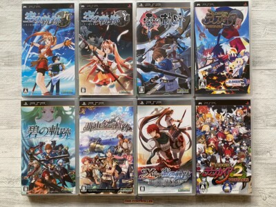 SONY PSP The Legend of Heroes & Ys vs. Sora no Kiseki & Disgaea 1 2 from Japan