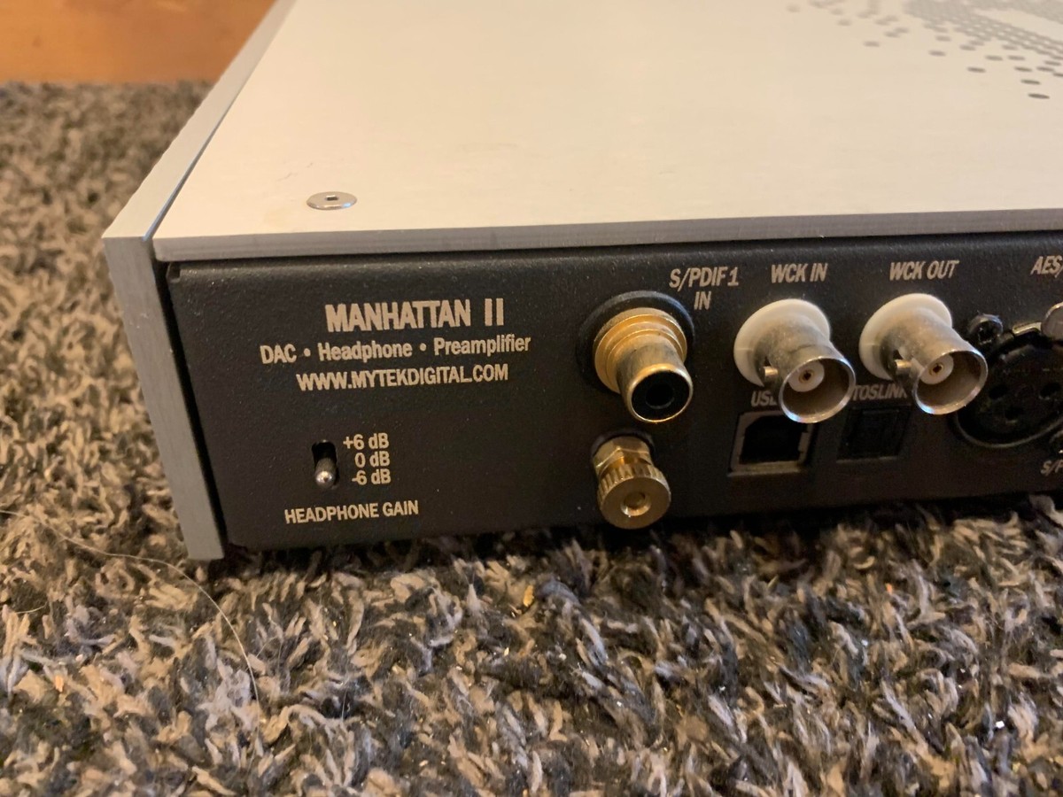 Mytek Manhattan II DAC / Pre-Amplifier | eBay Mytek Manhattan II DAC / Pre-Amplifier | eBay