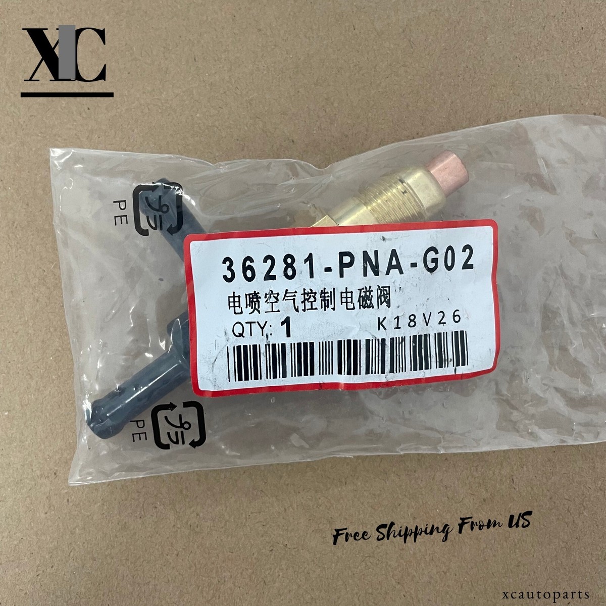 Secondary Air Injection Control Valve For 2001-2007 Honda CRV