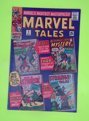 Marvel Tales #3 Vol. 2 1966 Marvel Comics 6.0 Comic Book K88-24