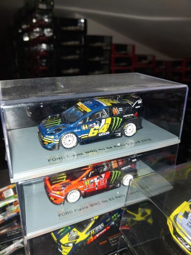 3x Spark FORD FIESTA Wrc Plus ROSSI-UCCIO-BRIVIO Rally MONZA 2018 1:43 - Imagen 11 de 14
