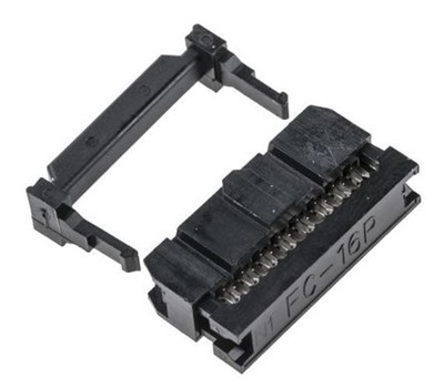 1 x Wurth Elektronik 612 Series 2.54mm Pitch Cable Mount Idc Connector, Socket, 