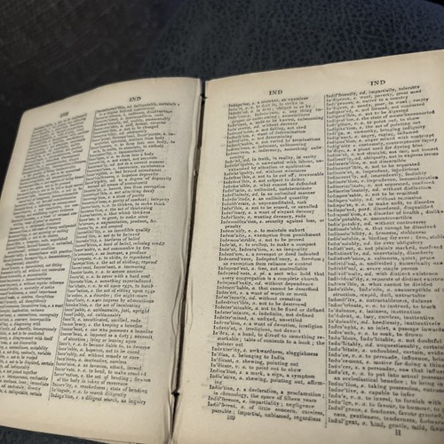 Samuel Johnson Dictionary 1863 - Picture 6 of 9