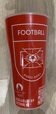 Sammelbecher Cup Coca Cola Collector Cup Olympia Olympics Paris 2024 Football