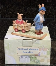 The Royal Doulton Bunnykins From 2004 A Ride Through The Park  With Original Box