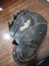 Rawlings Premium Series Baseball 12.5  Glove D125BWFB Left LHT Black