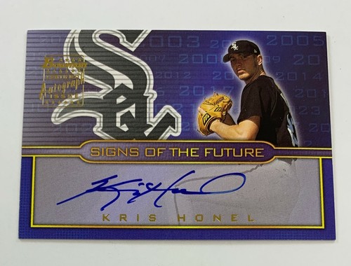 2002 Bowman Kris Honel Zeichen der Zukunft Autokarte AR23