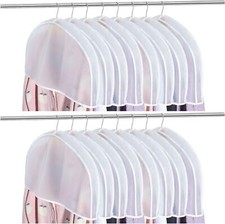 Shoulder Covers Garment Clothes for Closet Storage Suit, Clear