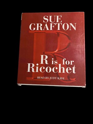 R is for Ricochet By Sue Grafton Pre-owned Audio CDs 5 Disks See Photos And Read