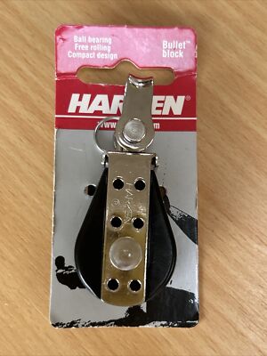 Harken Bullet Block with Swivel 166 Tackle 300lb Sailing Gear new