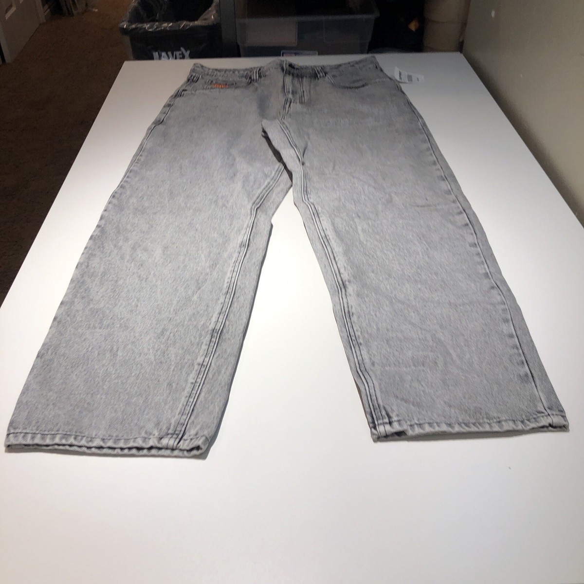 EMPYRE デニムLOOSE FIT 34 Empyre Loose Fit Light Wash Denim Skate Jeans Size 34 | eBay