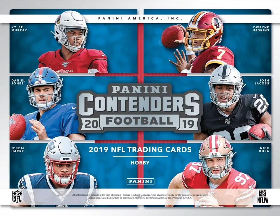 2019 Panini Contenders Football Factory Sealed Hobby Box - Image 2 of 4