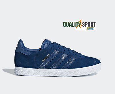 adidas gazelle blu ebay