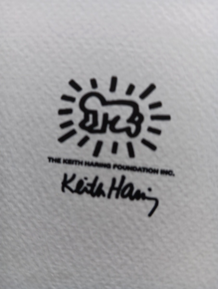 Keith Haring. 36/150 Embossed , numbered, signed | eBay