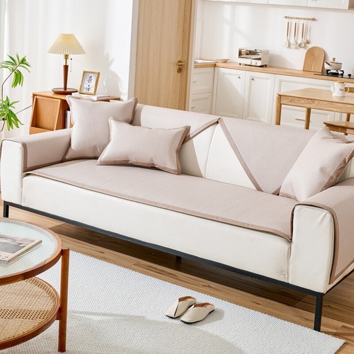Rattan Sofa Mat Summer Non Slip Breathable Cover Pad - Picture 9 of 12