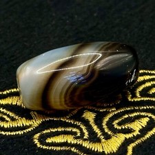 Ancient Roman Greek Agate Solomon Sulaimani Old Bead in Good Condition