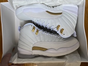 jordan 12 ovo white
