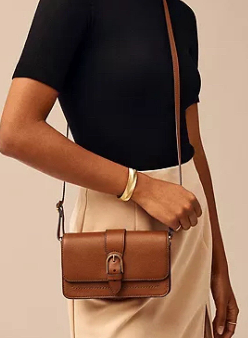 Fossil Women's Zoey Leather Large Crossbody In Black