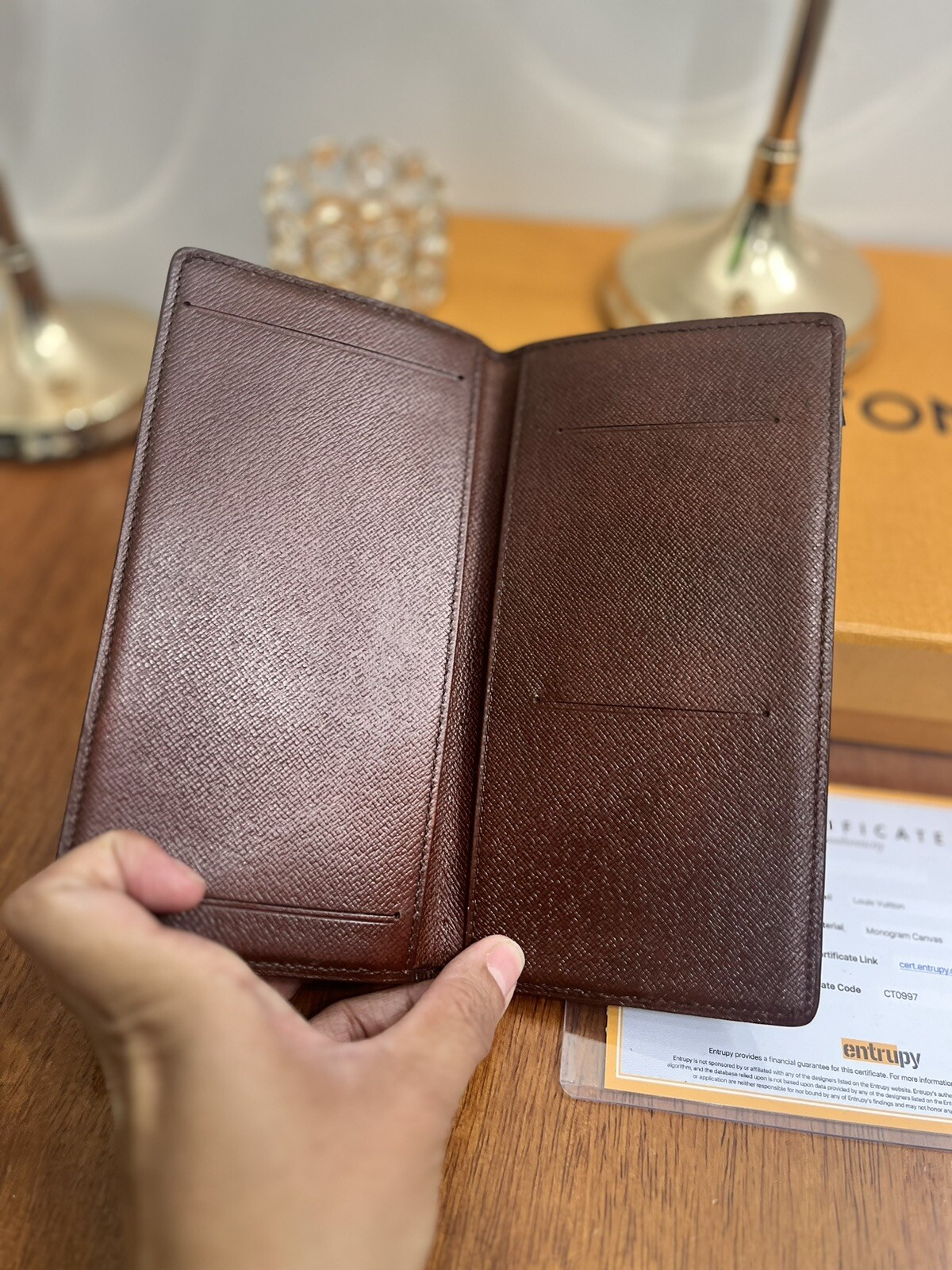 Authentic Vintage Monogram Thin Wallet - image 4