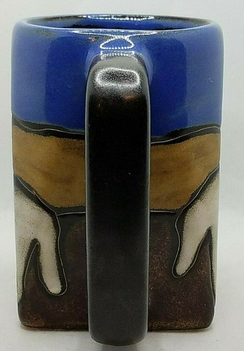 Wolves At Night Unique Tea/Coffee Mug .Made in Mexico .Signed by artist. Rare - Picture 4 of 6