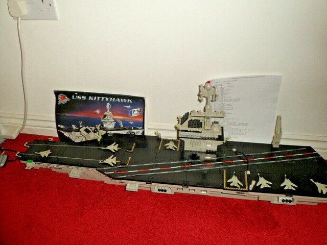 mega bloks probuilder aircraft carrier