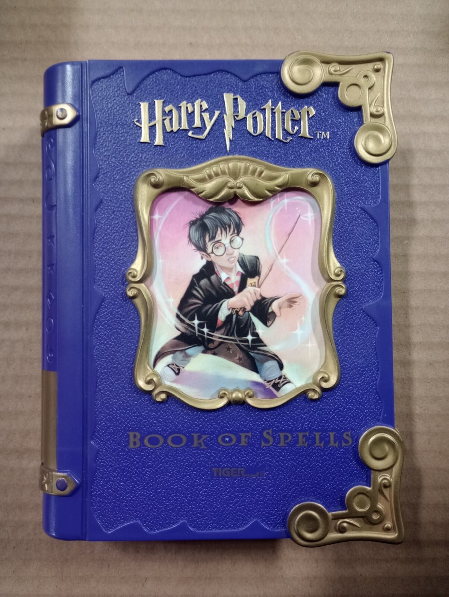 Harry Potter Vintage Book Of Spells Tiger Electronic Toy 2001 Working  Daniel Rad