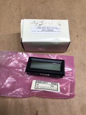 KNS DMO-67T Electric 3 Character LCD Digital Read Out Screen 20V #4005F286