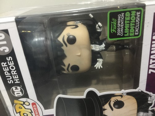 dc heroes zatanna funko pop vinyl #316 dua lipa convention - Foto 8 di 11