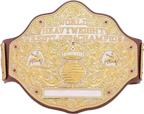 WWE Belt Plastic Wrestling Belt Bag Zipper Belt Tittle Protective