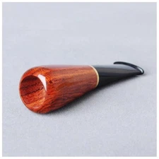 Rosewood Cigar Mouthpiece Tip Holder  B Tpye 9mm Charcoal Pipe Filter  44Ring