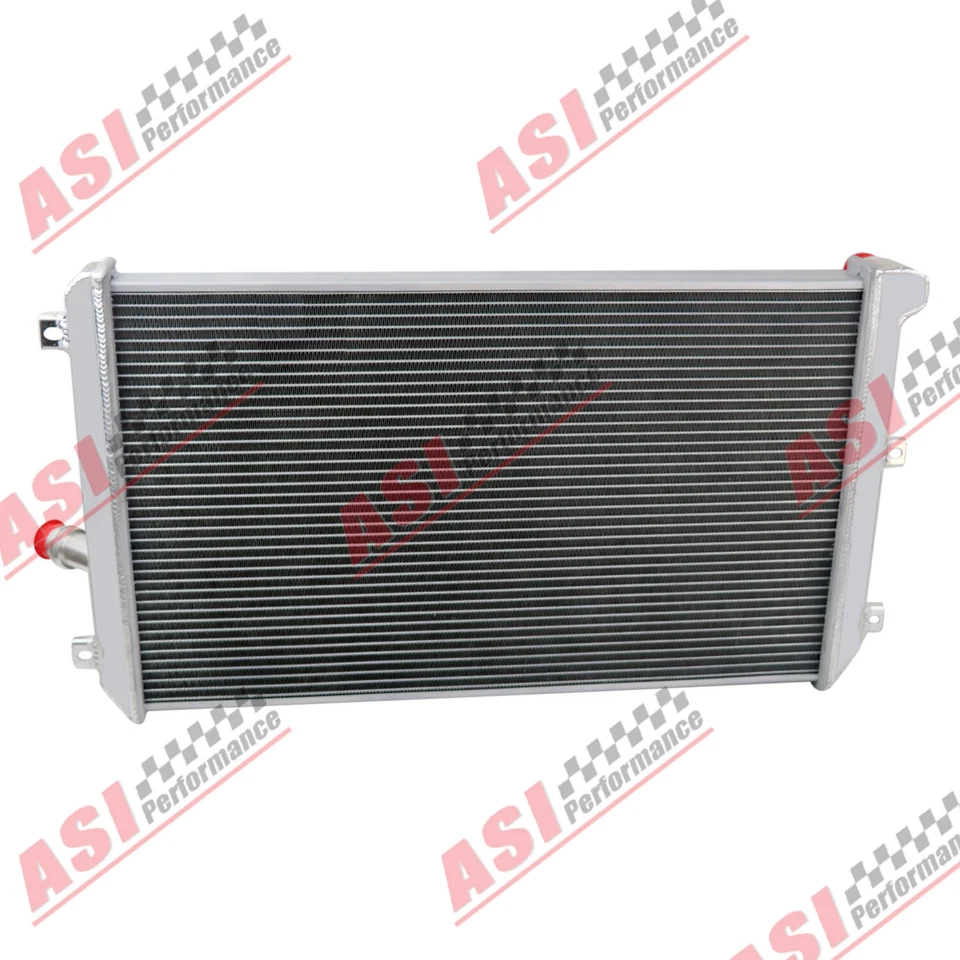 Aluminum Radiator 2-Rows fit Volkswagen Passat Jetta Eos Golf Audi A3 TT 2.0L Foto 4 de 4