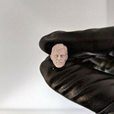 1/24 Scale The Walking Dead Daryl Dixon Head Sculpt Unpainted Fit 2.5'' Figure