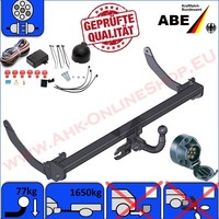Ahk ES7 FüR Peugeot 308 Sw Kombi 2007-2014 AnhäNgerkupplung AnhäNgevorrichtung