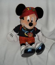 Walt Disney World Mickey Mouse 2005 Friends 17" Plush Doll Stuffed W/Backpack 3 
