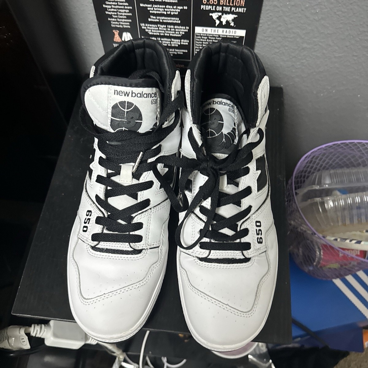 スニーカー New Balance 650 Aime Leon Dore Black Size 11.5 - New Balance 650 x Aime Leon Dore black | eBay
